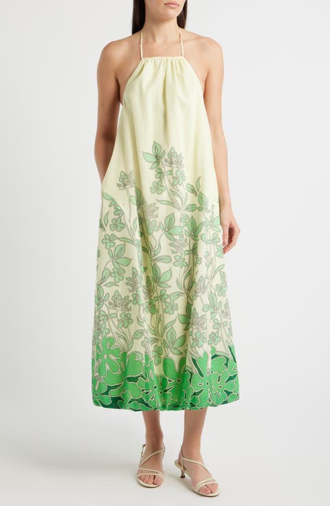 Dani Floral Print Midi Dress