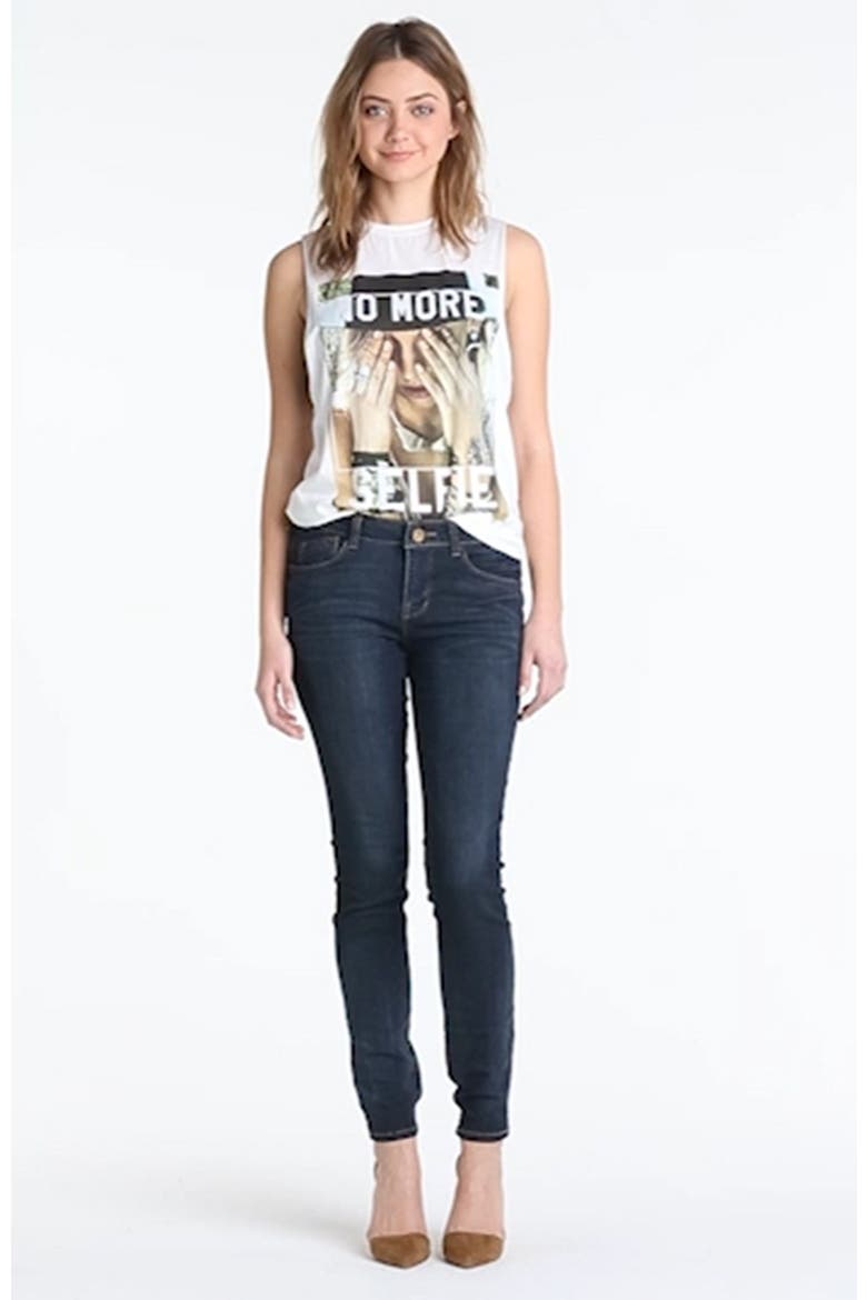 Skinny Jeans, Alternate, color, DARK WASH