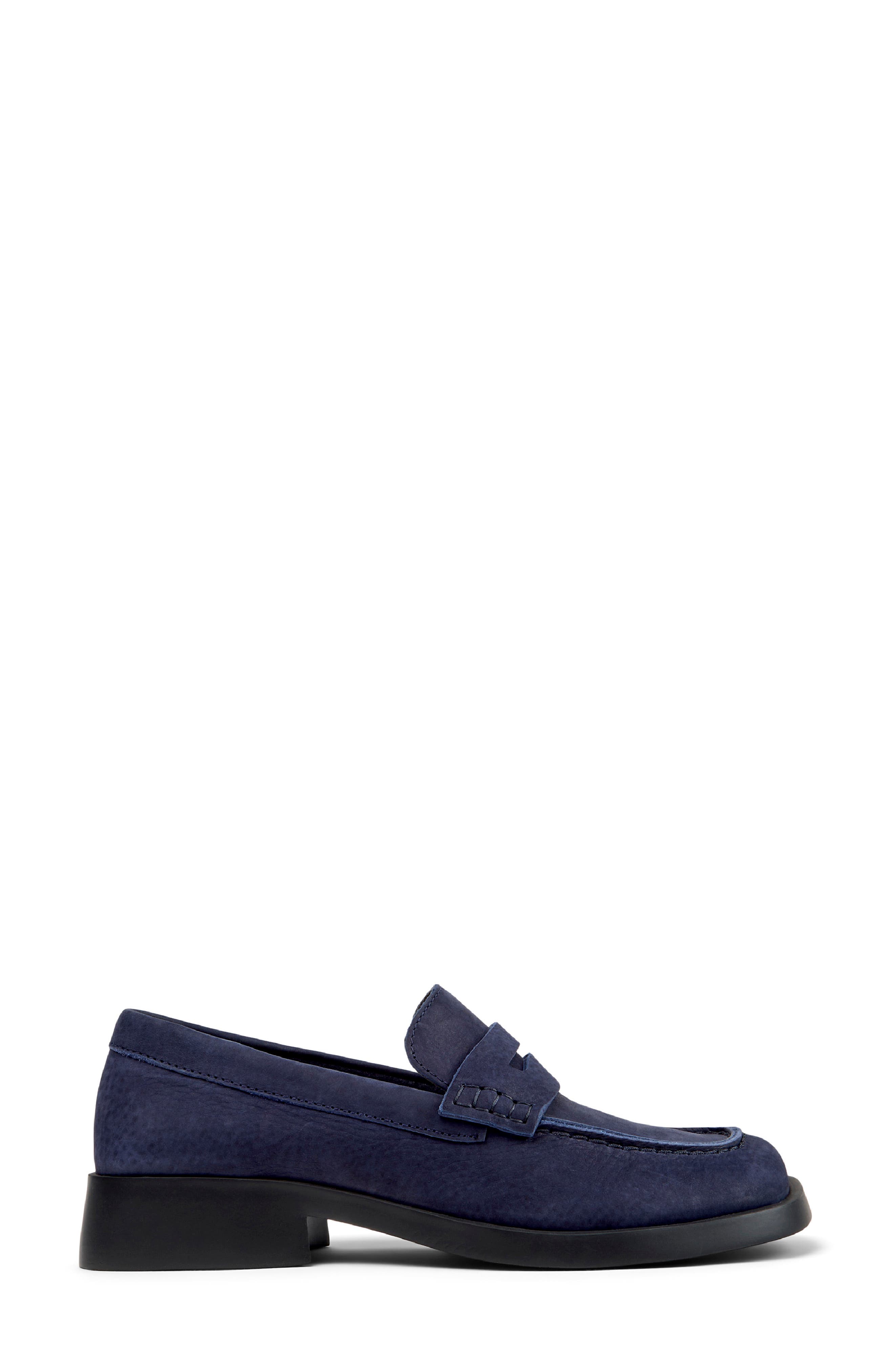 Camper Dana Penny Loafer, Alternate, color, Dark Blue