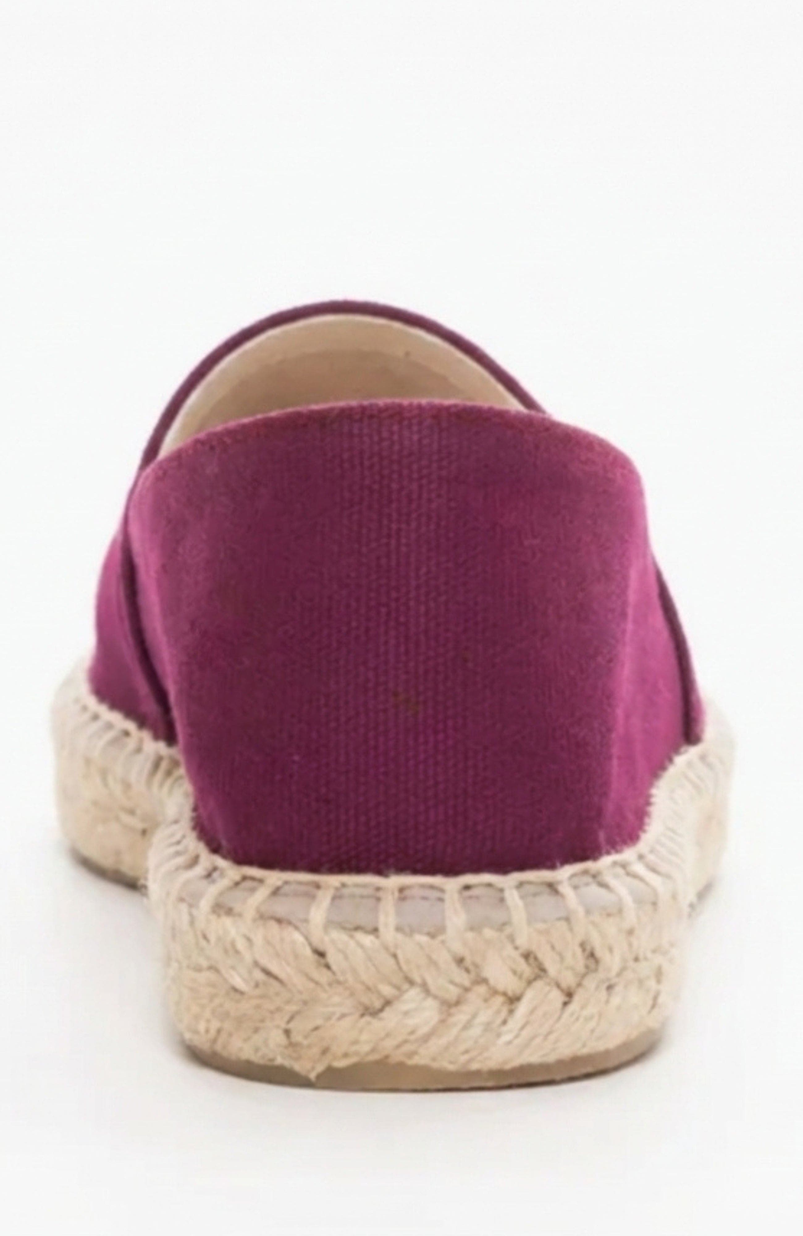 Marbella Espadrille, Alternate, color, burgundy