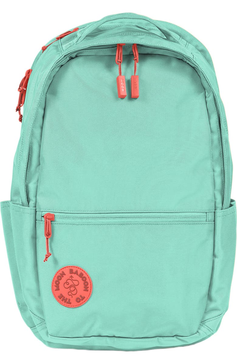 Baboon to the Moon City Backpack 24L, Main, color, Aqua Drift