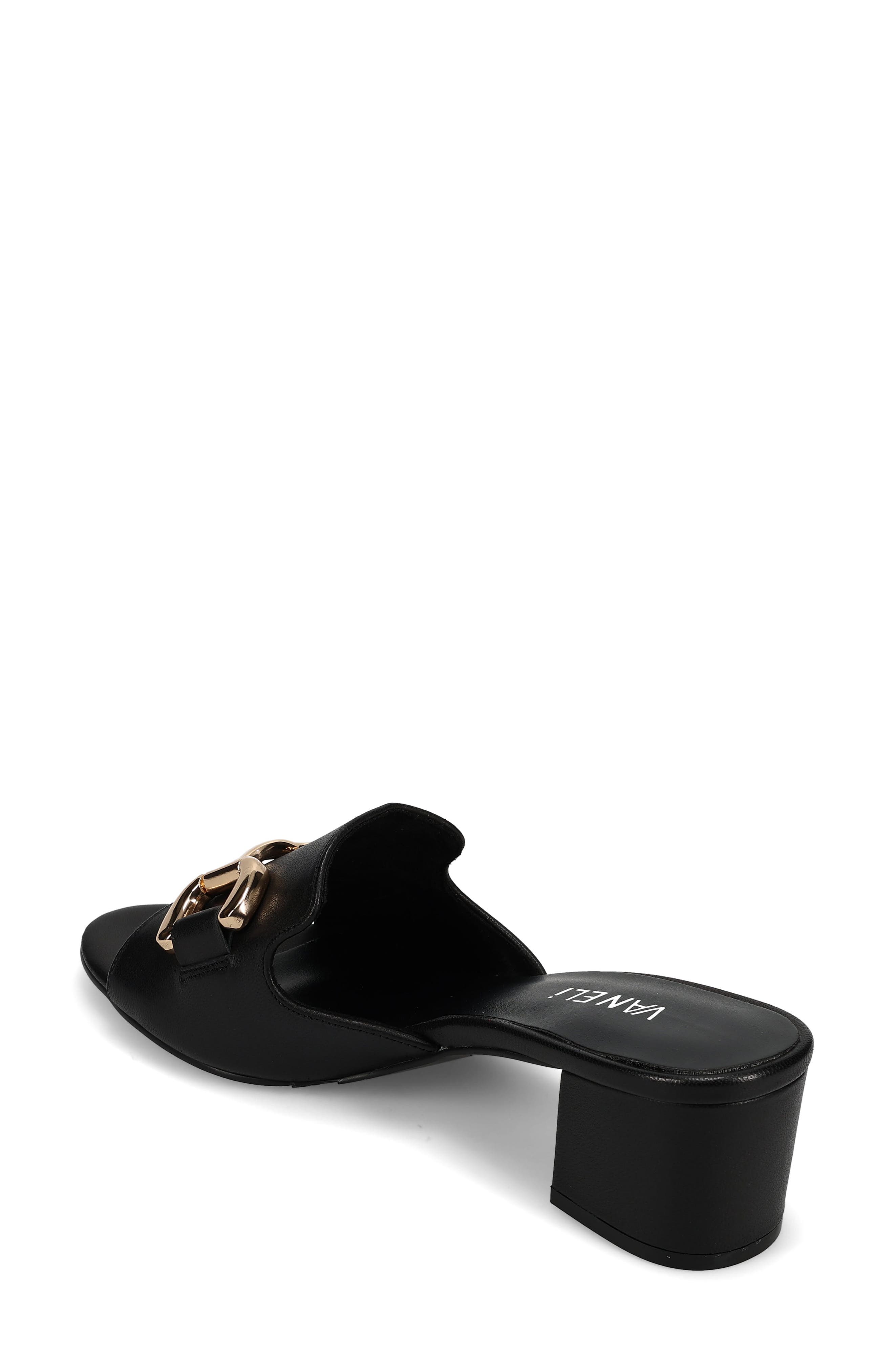 VANELi Oksana Block Heel Sandal, Alternate, color, Black