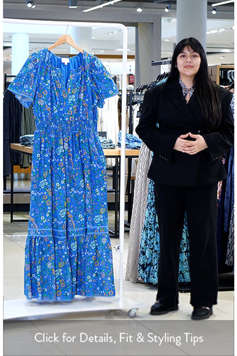Sendra Floral Cotton Maxi Dress video