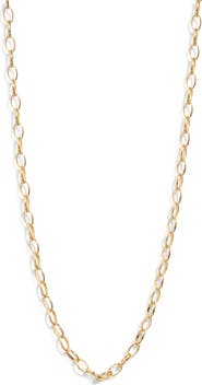 Argento Vivo Sterling Silver Fine Gauge Chain Necklace
