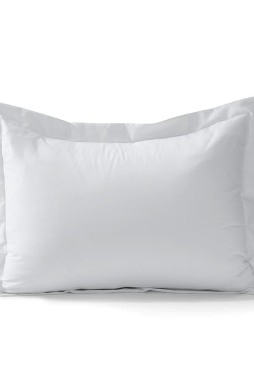 Lands' End 400 Thread Count Premium Supima Cotton No Iron Sateen Pillow Sham In White