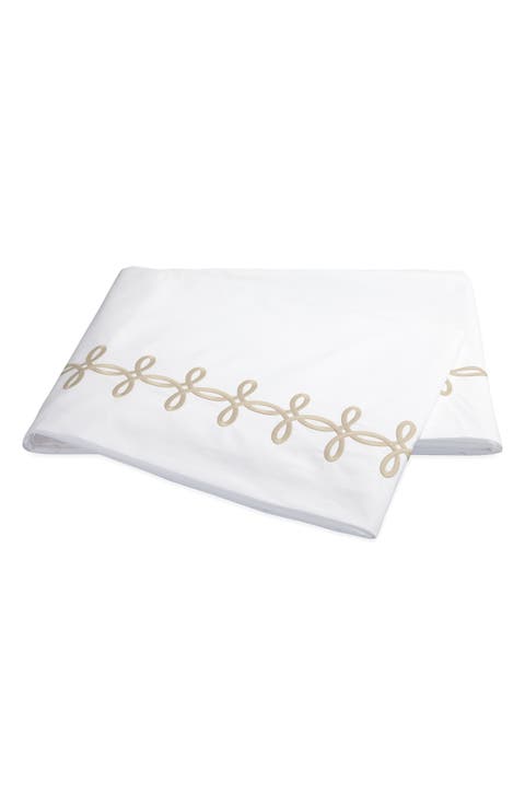 Gordian Knot 500 Thread Count Cotton Percale Flat Sheet