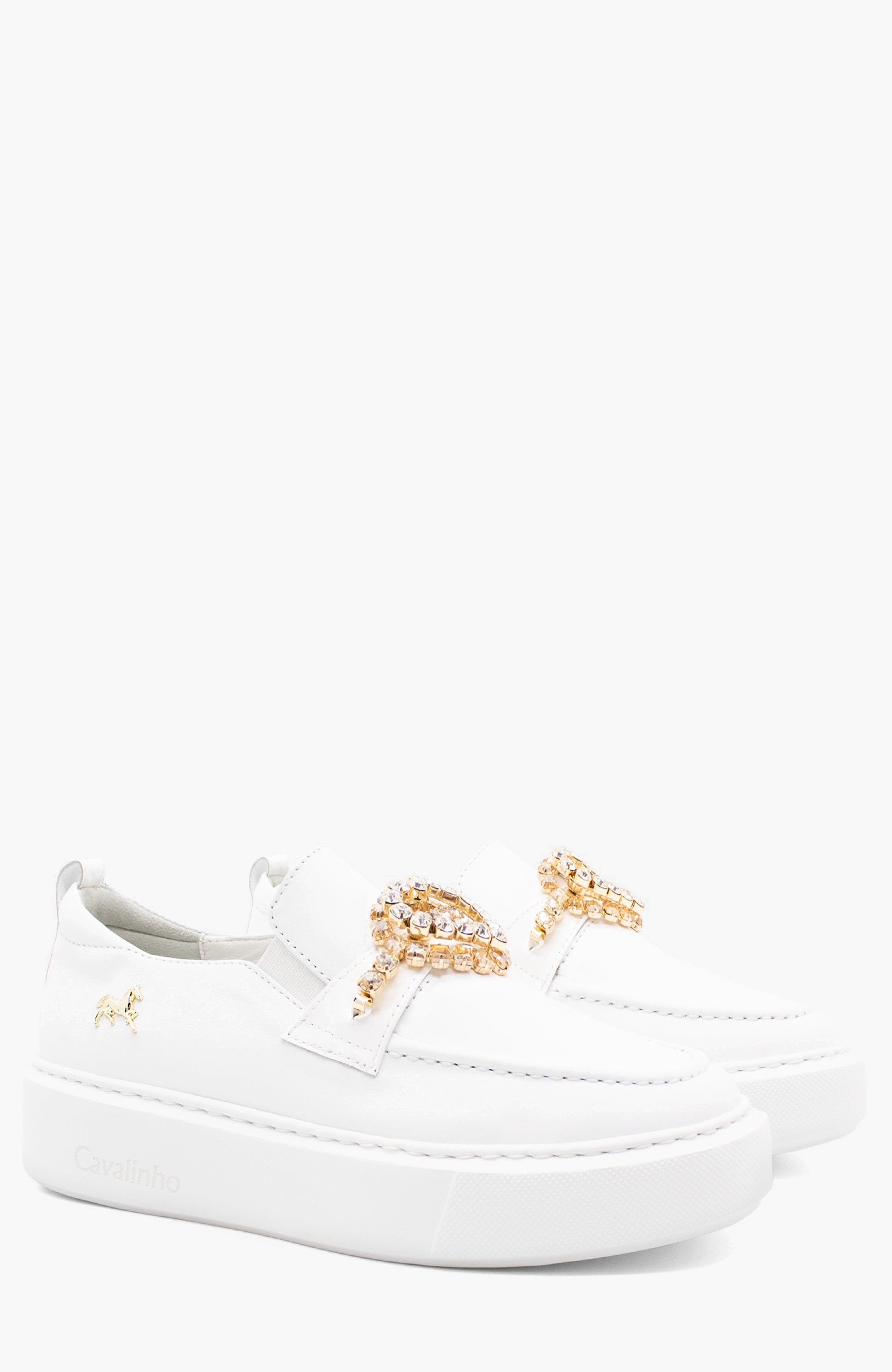 Fall In Love Leather Loafers, Alternate, color, Beige / White