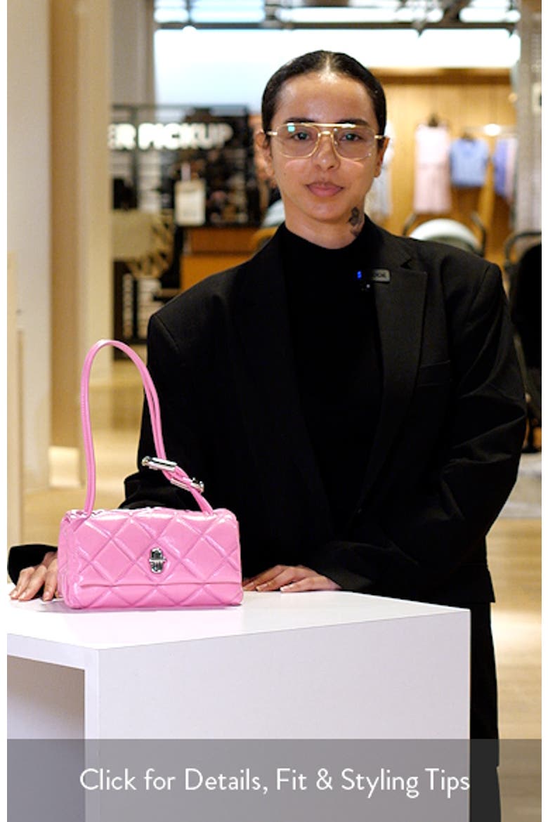 The Mini Dual Chain Diamond Quilted Leather Shoulder Bag video