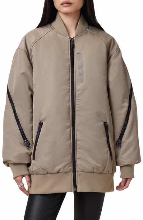 Shazna Oversize Bomber Jacket