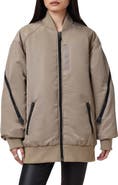 AllSaints Shazna Oversize Bomber Jacket