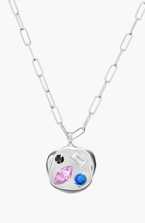 Birthdate Co. The June Birthdate Silver Pendant In June 15th - Silver