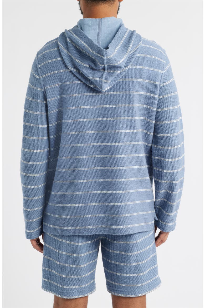 Whitewater Stripe Organic Cotton Blend Hoodie, Alternate, color, SEABROOK STRIPE