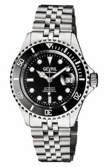 Men's Wall Street Bracelet Watch, 43mm