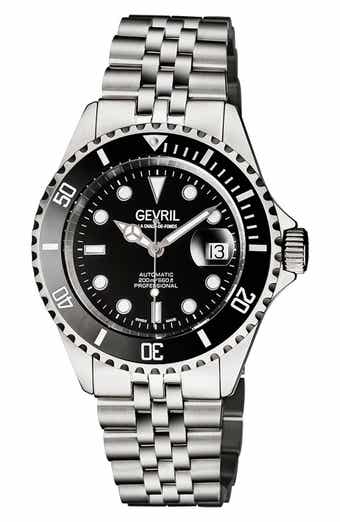 Men's Wall Street Bracelet Watch, 43mm