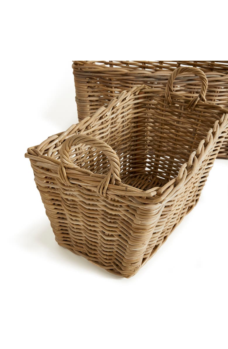 Napa Home & Garden Normandy Laundry Baskets, Set Of 2, Alternate, color, Beige