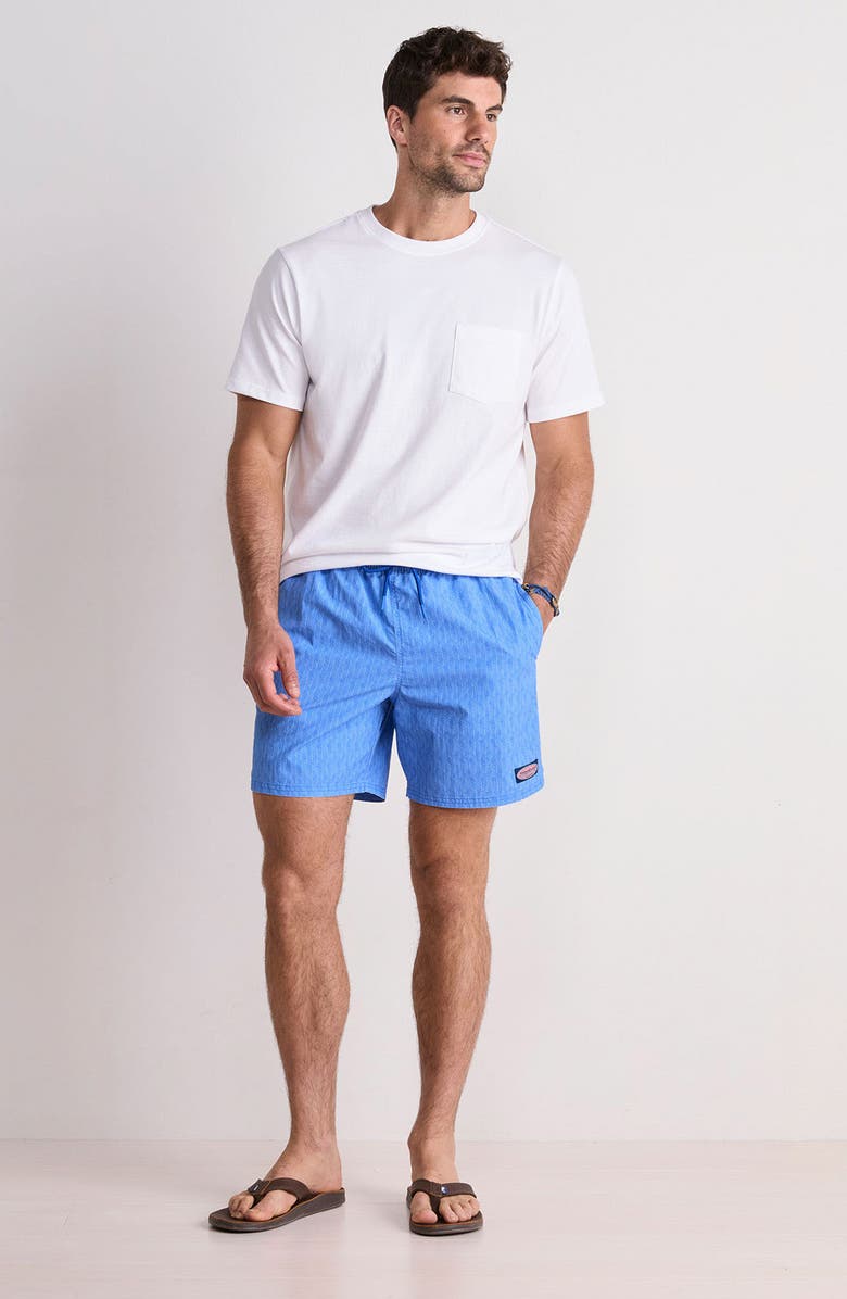 vineyard vines 6-Inch Island Swim Trunks, Alternate, color, Tide Blue