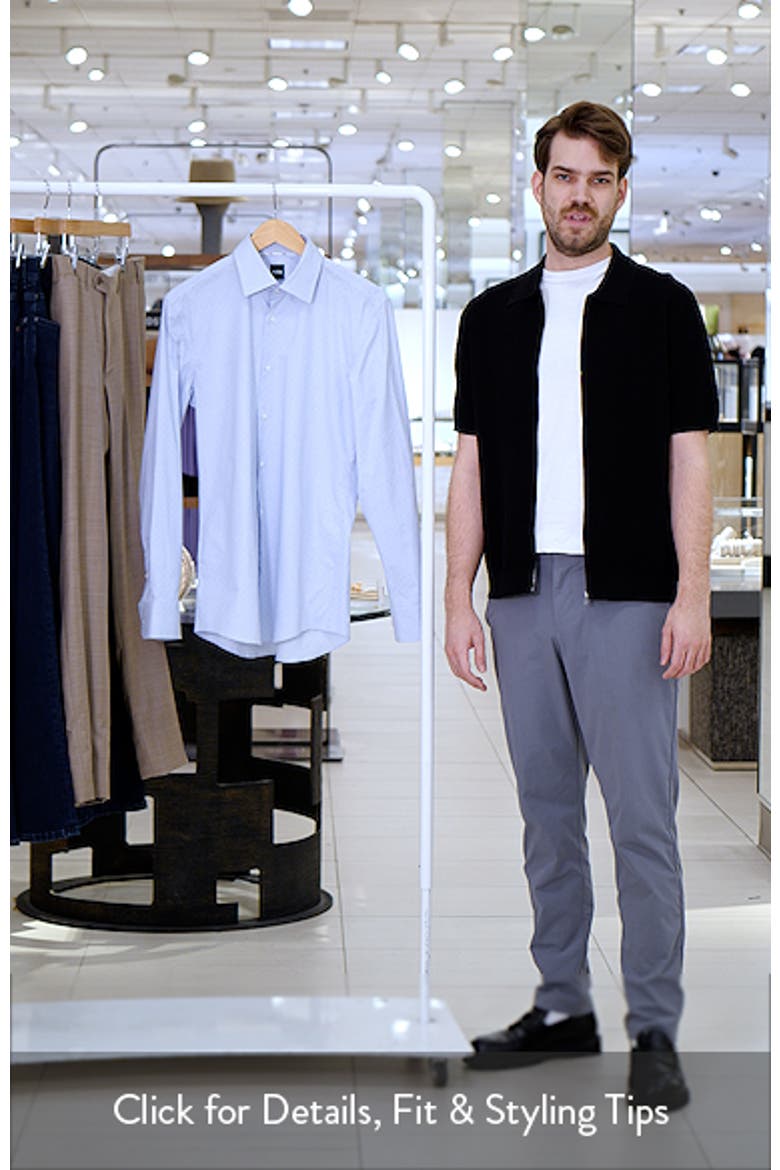Hank Kent Slim Fit Performance Stretch Cotton Dress Shirt video