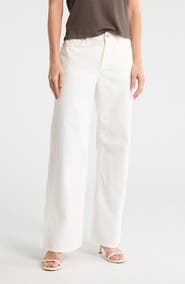 rag & bone Lori Low Rise Wide Leg Jeans