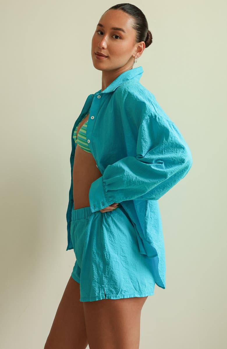 Dippin Daisys Olivia Top, Alternate, color, Azure