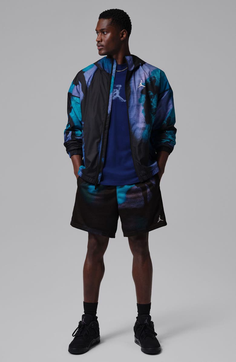 Jordan Brooklyn Dream Dunk Shorts, Alternate, color, Black/ White