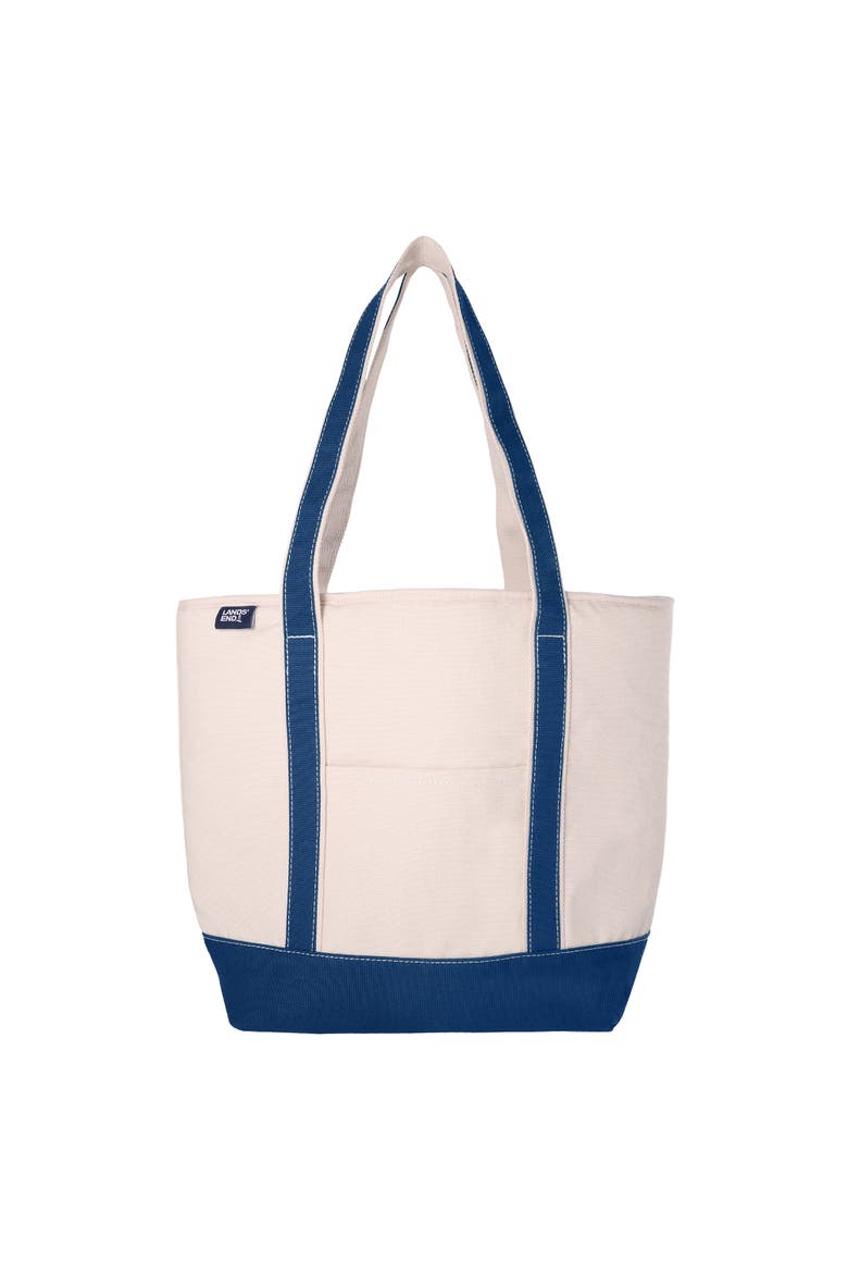 Insulated Tote Bag with Zip Closure, Large Cooler Bag for Travel, Pool, and Park, Main, color, Navy