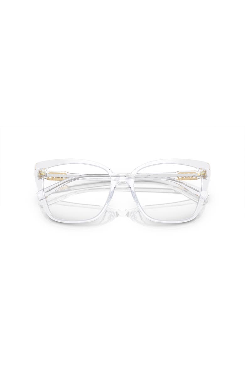 Michael Kors 55mm Square optical glasses, Alternate, color, Transparent