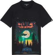 Cult of Individuality Aliens Oversize Graphic T-Shirt