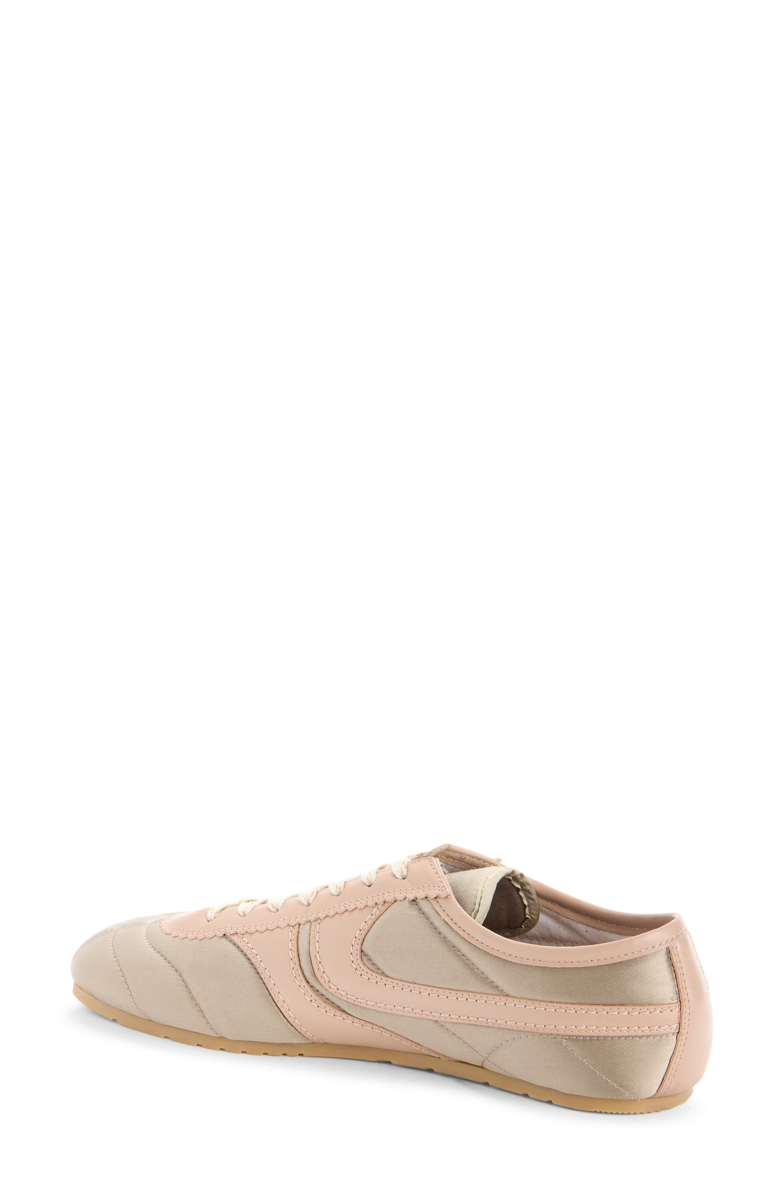 Dries Van Noten Slim Satin Sneaker, Alternate, color, 802 Grey
