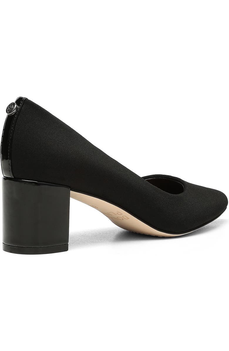 Donald Pliner Stephanid Pointed Toe Block Heel Pump, Alternate, color, Black