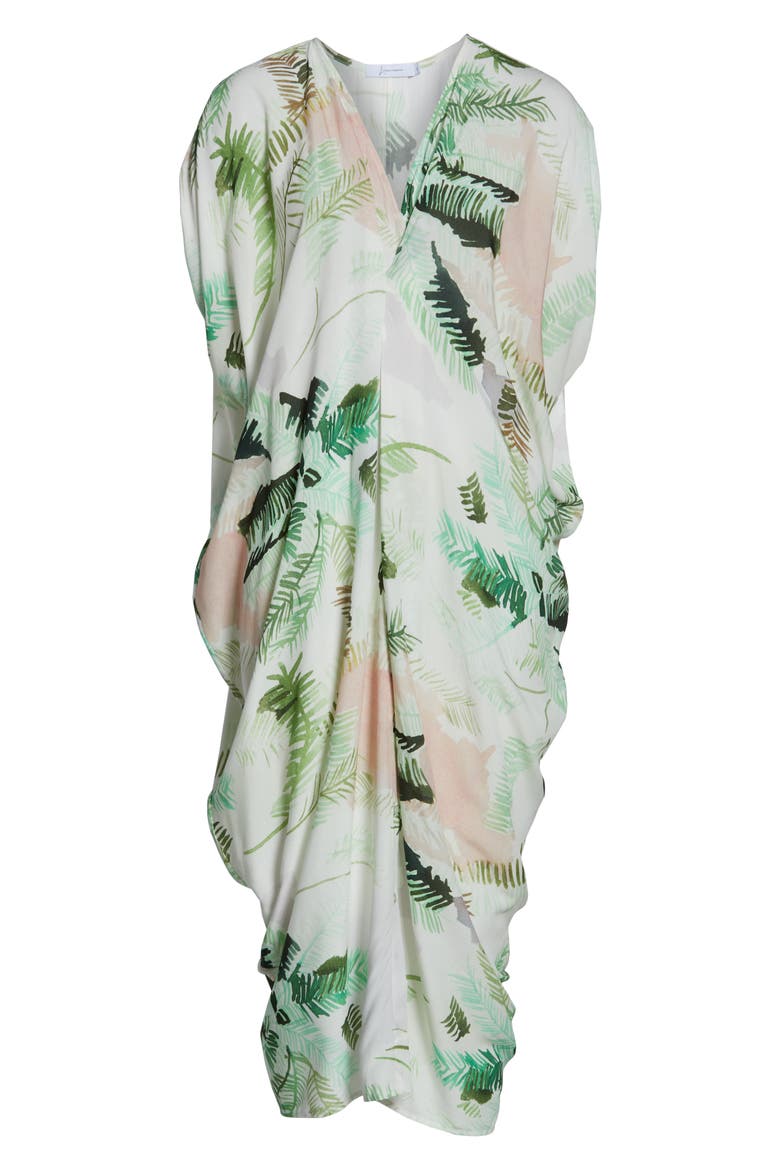 Floral Cover-Up Caftan, Alternate, color, MARAU