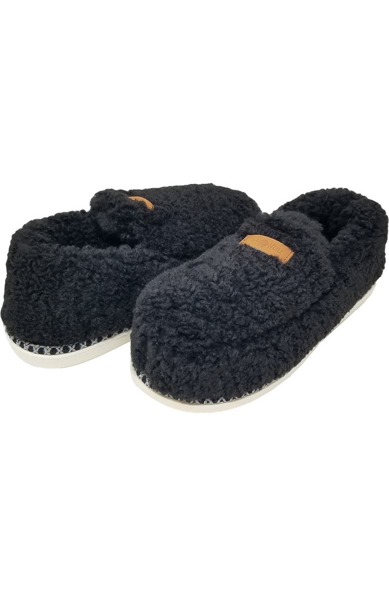 GAAHUU Berber Moccasin Faux Fur Slipper, Alternate, color,