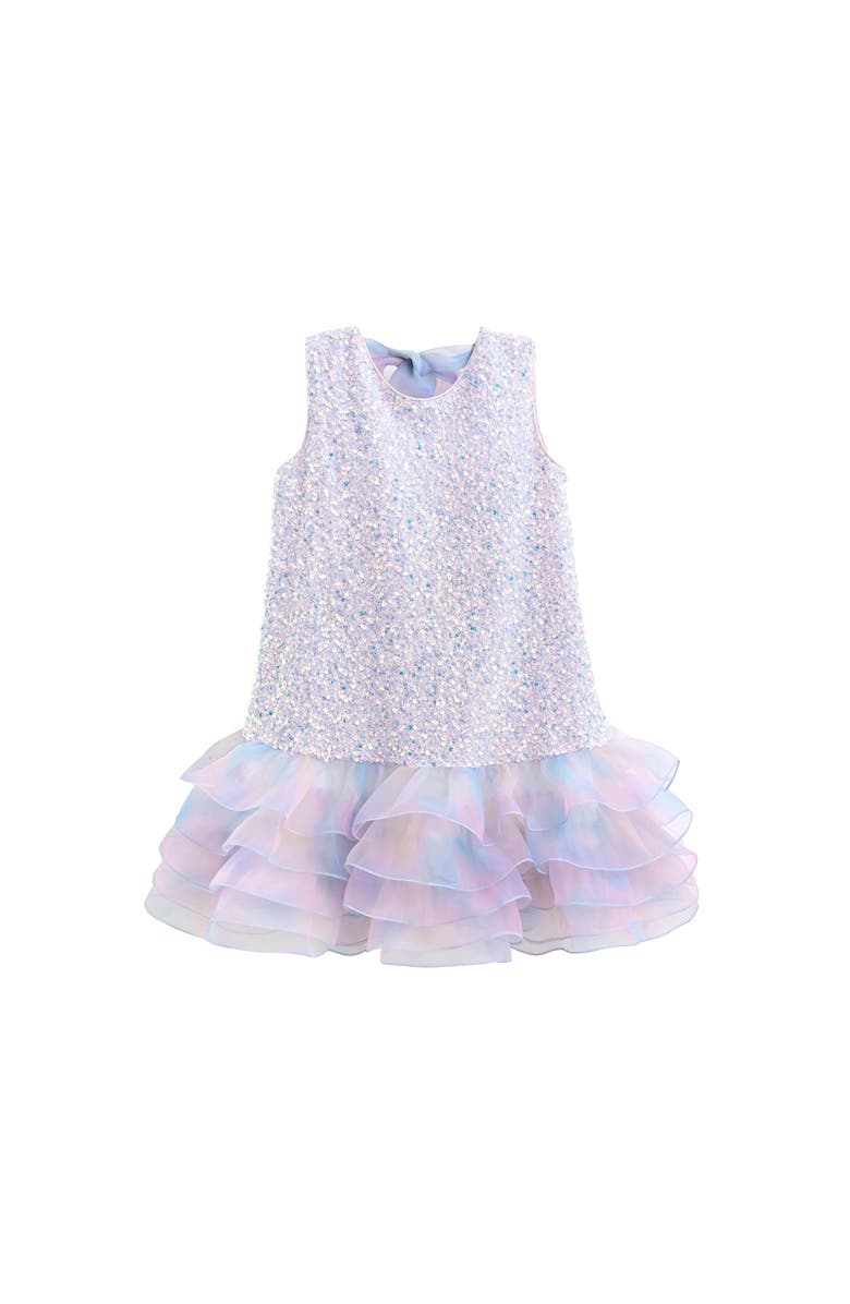 Mimi Tutu Sparkling Cecilia Dress, Alternate, color, Purple
