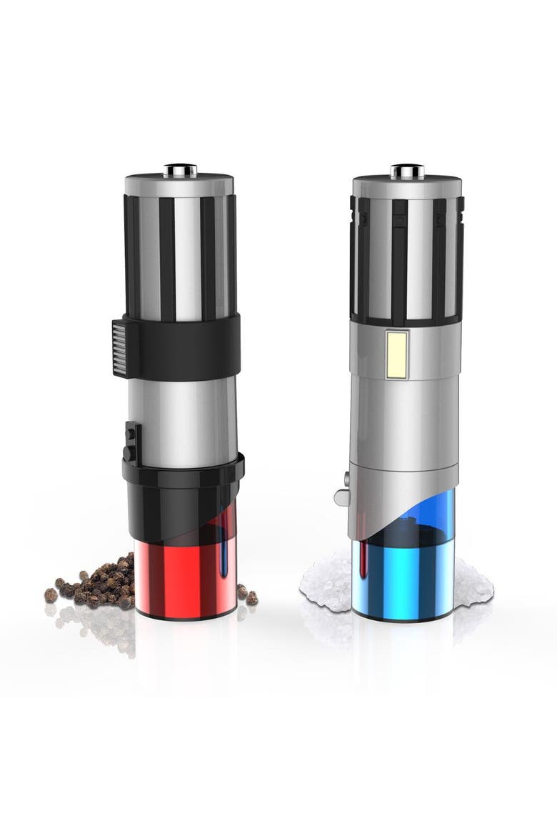Star Wars Lightsaber Salt & Pepper Mill Grinder, Alternate, color, None