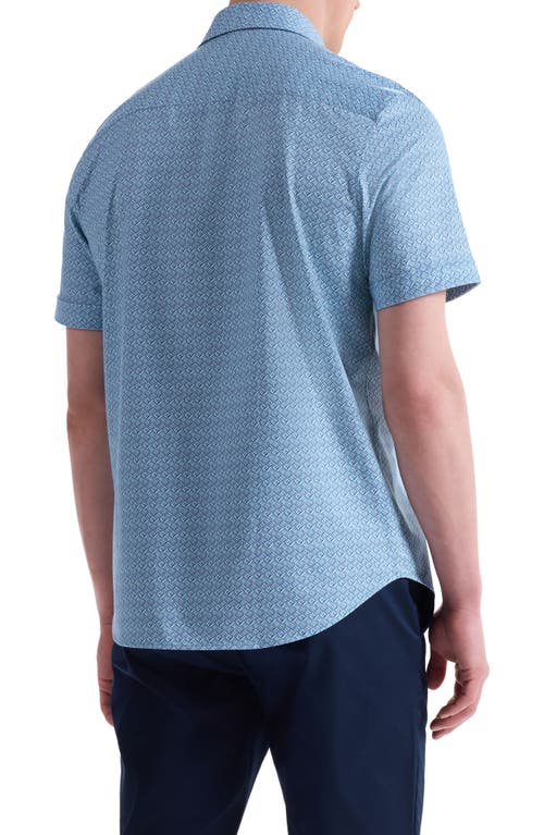 Bugatchi Miles Ooohcotton® Short Sleeve Button-up Shirt