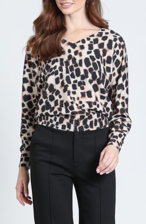 Mosaic V-Neck Sweater