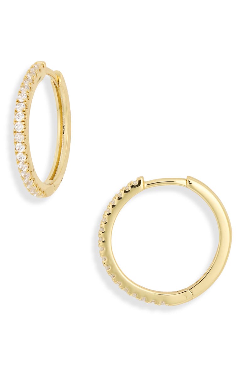 MINI CADILLAC HOOPS, Main, color, GOLD