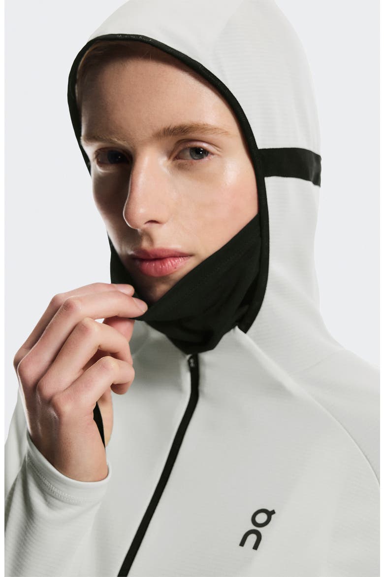 Climate Zip Hoodie, Alternate, color, ICEBERG