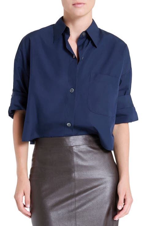 Next Ex Cotton Button-Up Blouse