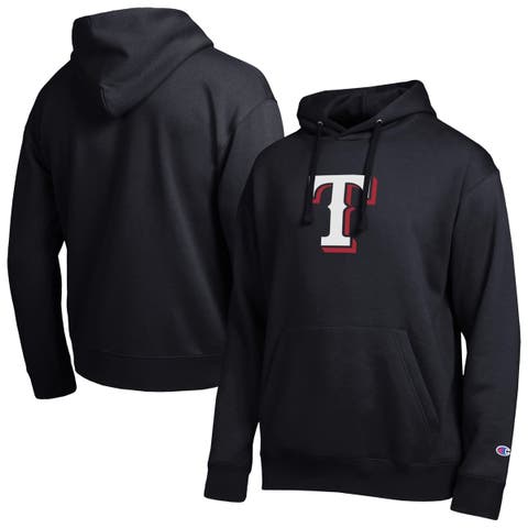 Men's Champion Black Texas Rangers All Star Embroidered Logo Hoodie