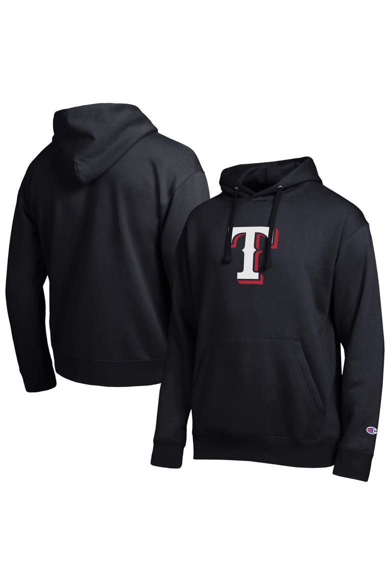 Texas Rangers Colorized Champion Men's Champion Black Texas Rangers All Star Embroidered Logo ...