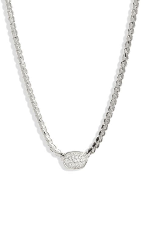 Alanna Crystal Pendant Necklace