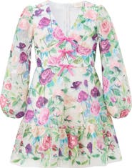 Marlo Kids Rachelle Embroidered Mini Dress