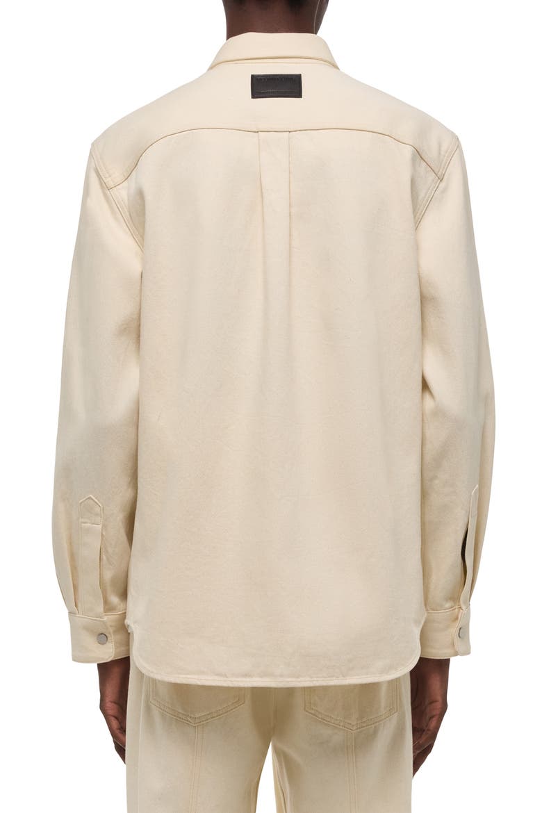 Classic Denim Shirt, Alternate, color, ECRU