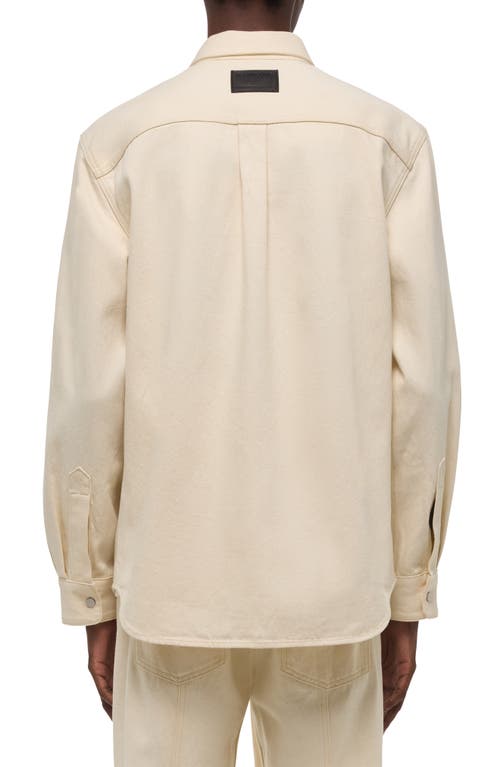 Helmut Lang Classic Denim Shirt In Neutral