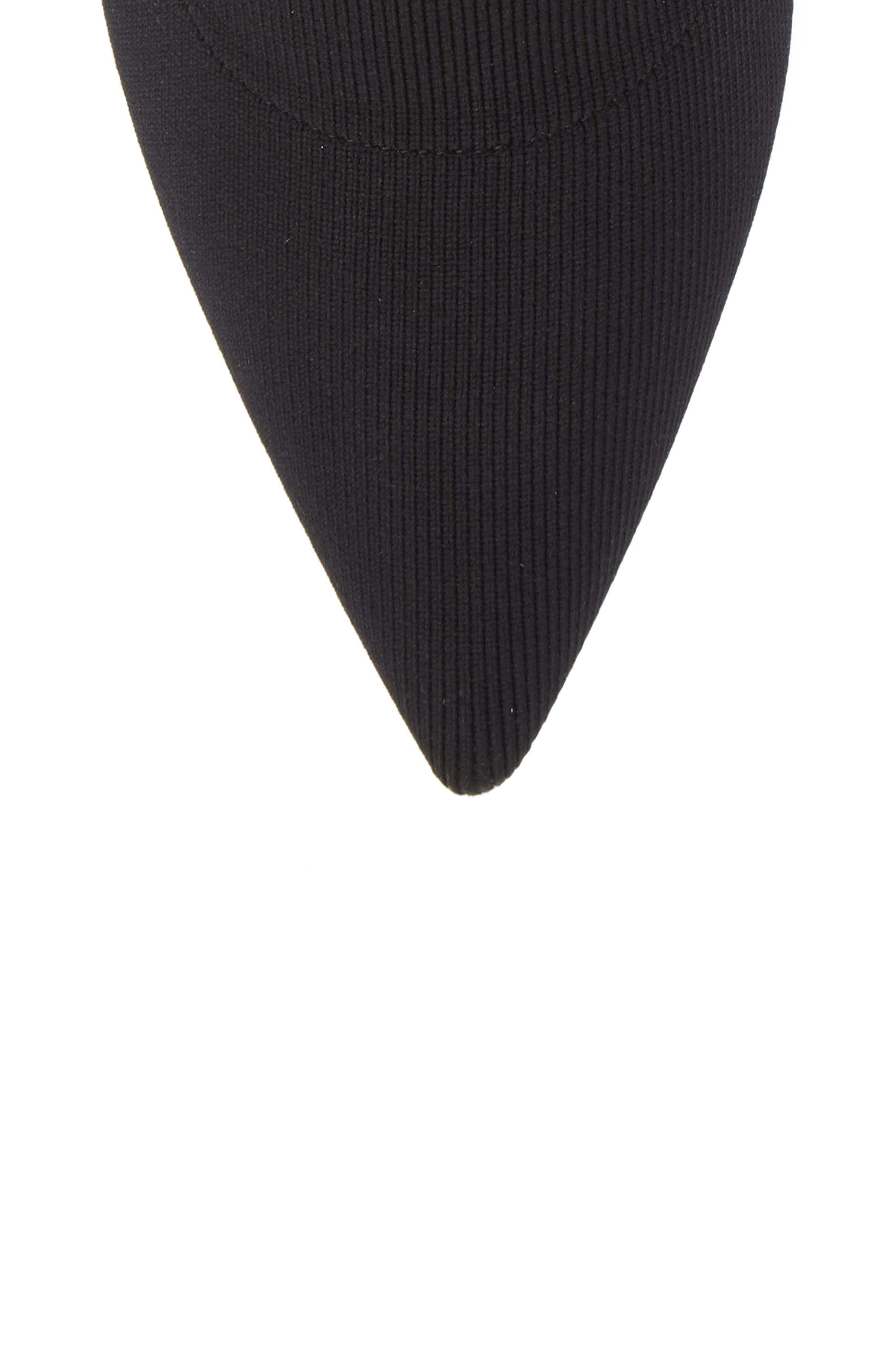 Miu Miu Logo Sock Bootie, Alternate, color, 