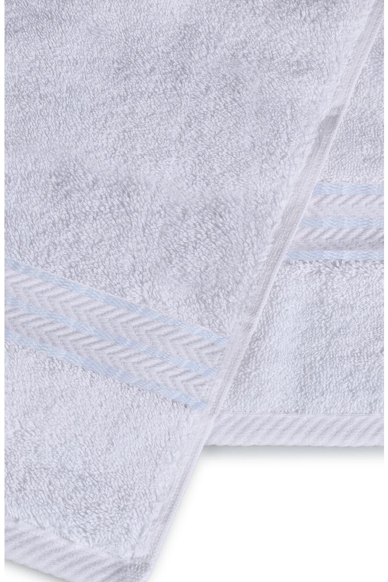 6-Piece Turkish Cotton Towel Set, Alternate, color, WHITE