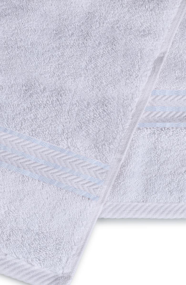 Superior 6-Piece Turkish Cotton Towel Set, Alternate, color, White