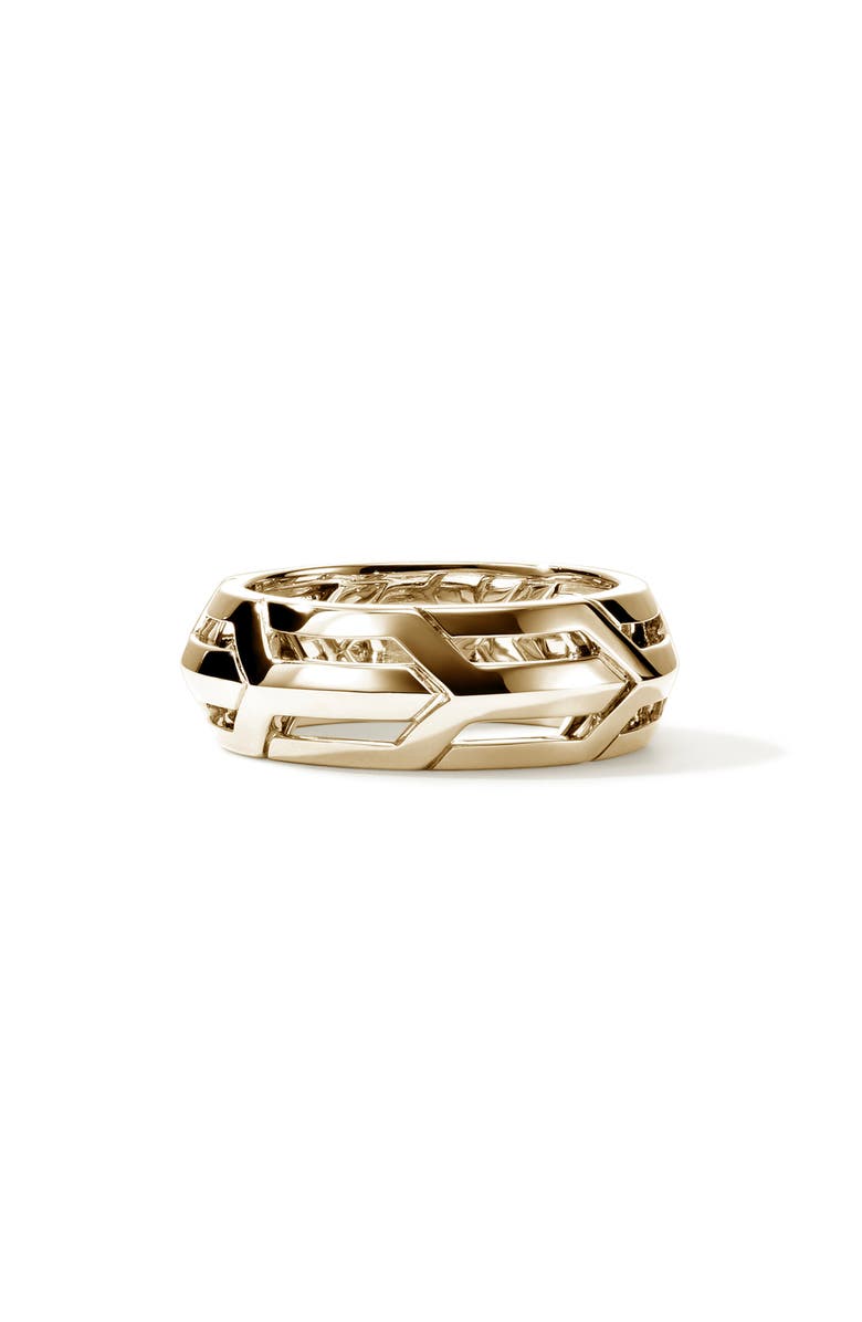 John Hardy Icon 50 14K Gold Ring, 8mm, Main, color, Gold