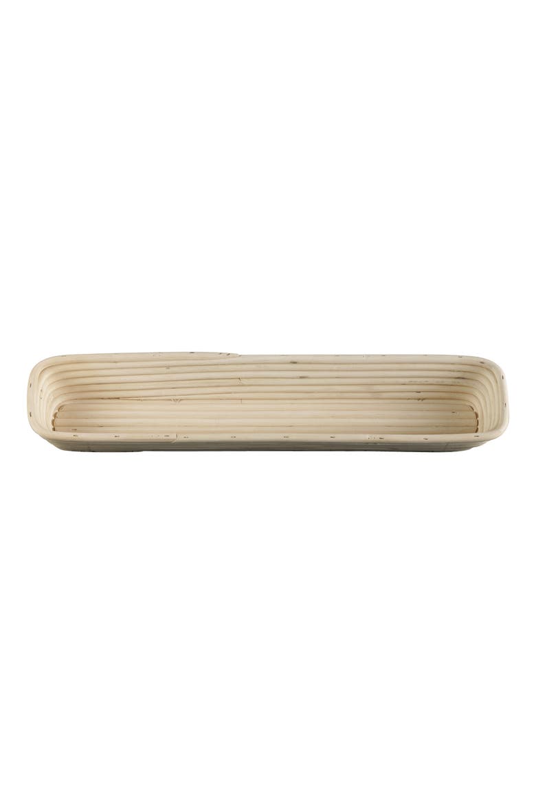 Brotform Baguette Bread Proofing Basket, 17-Inch x 3-Inch, Main, color, Brown