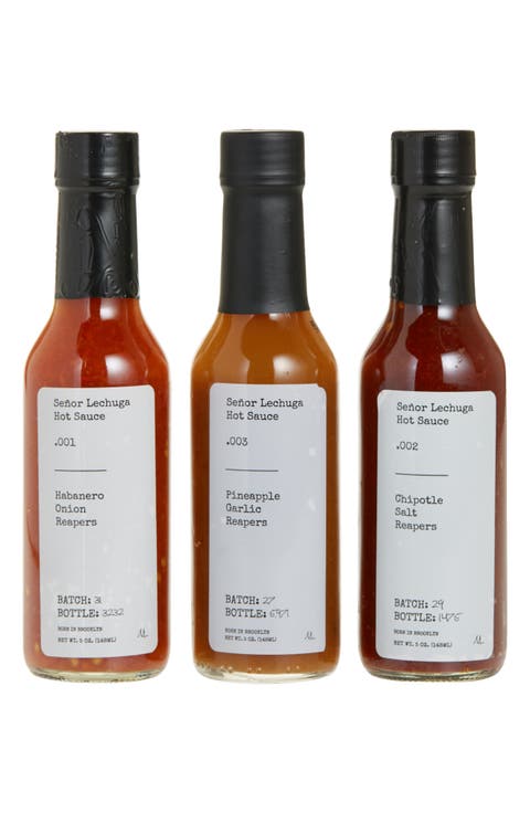 The Collection 3-Piece Set Hot Sauces